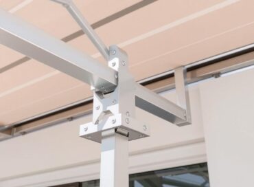 Alu Terrassendach Verankerung