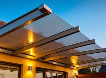 Aluminiumkonstruktion Terrassendach Stabilität