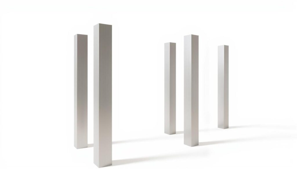 Aluminiumpfosten Design