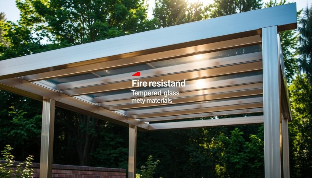Brandschutz bei Terrassenüberdachungen