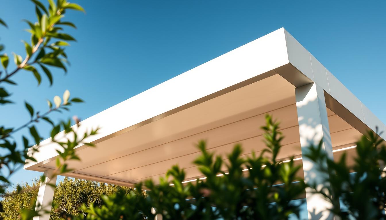 Pflegeleichte Terrassendächer Aluminium