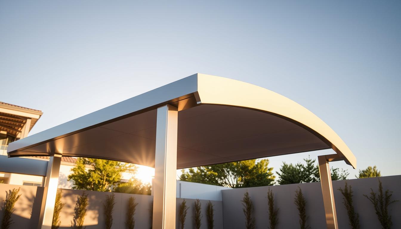 Terrassendach Stützen Aluminium