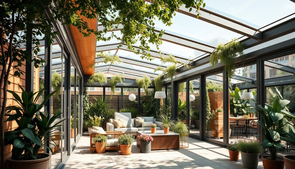 Terrassendächer und Wintergärten