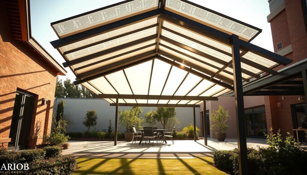 Terrassenüberdachung Belastung