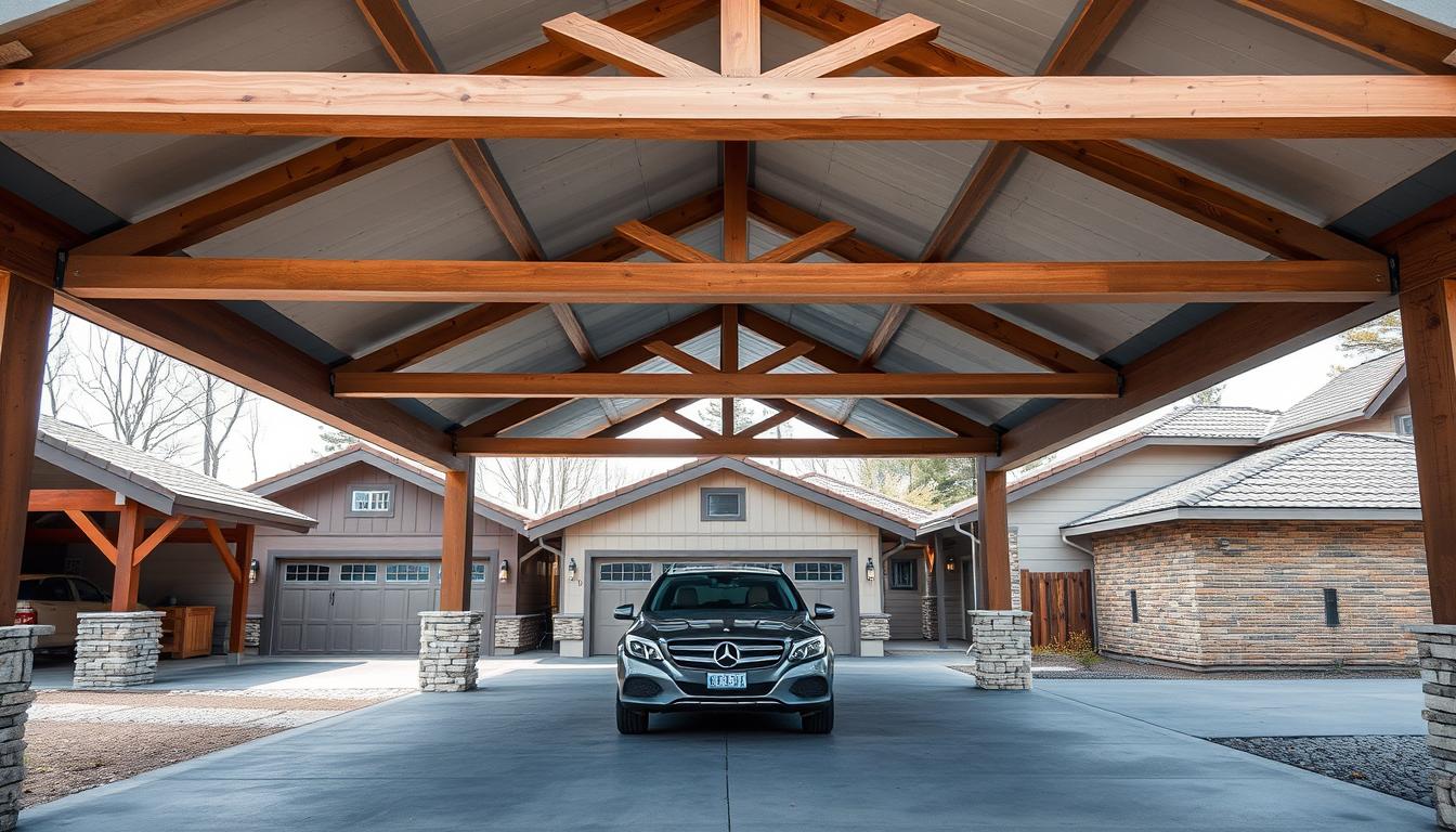 21. Carport Strukturelle Unterschiede
