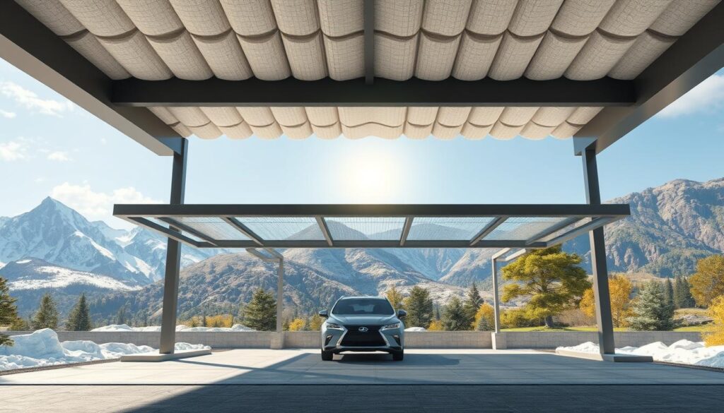Carport-Isolierung in verschiedenen Klimazonen