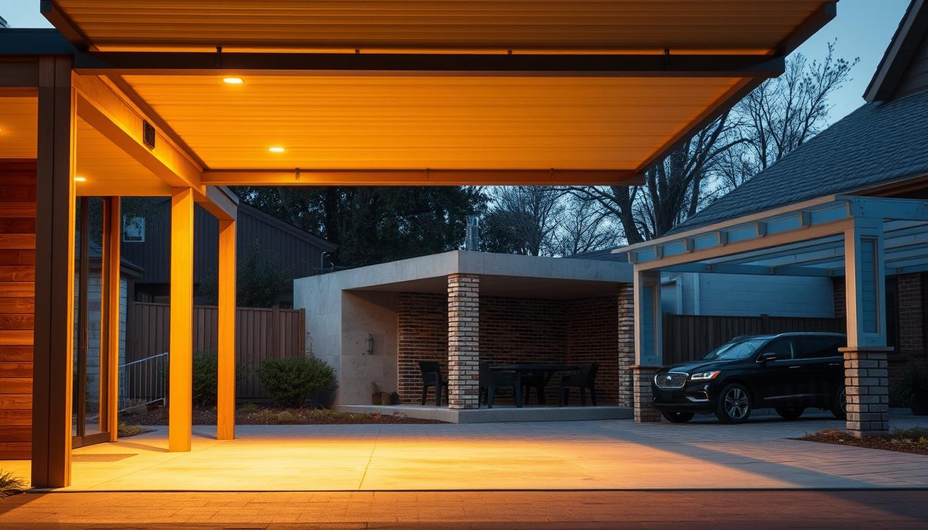 Carport Lebensdauer Vergleich