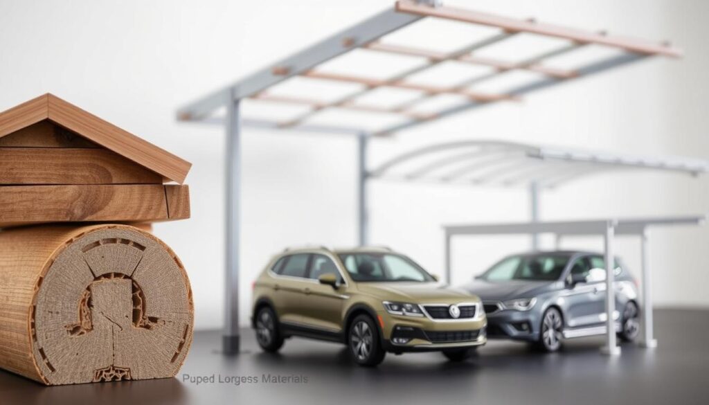 Carport Materialien Vergleich