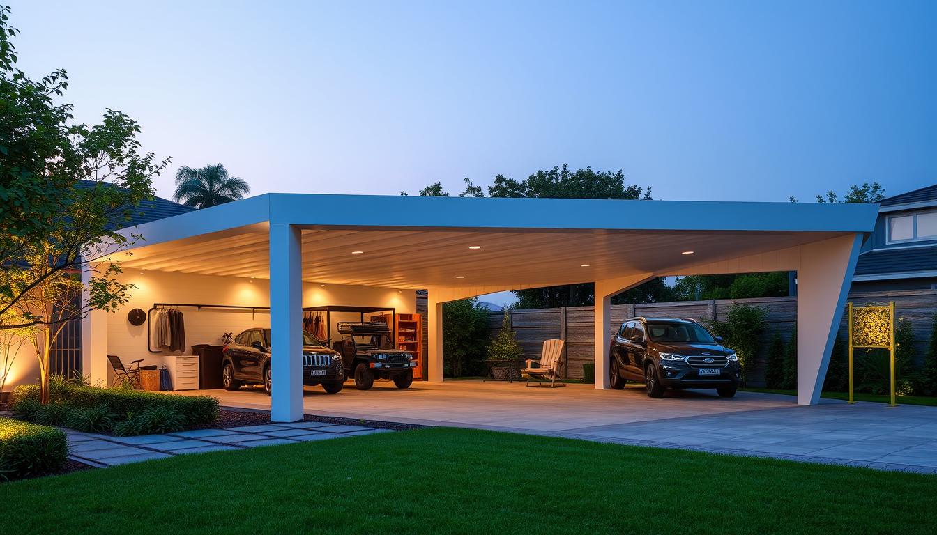Carport Multifunktionalität