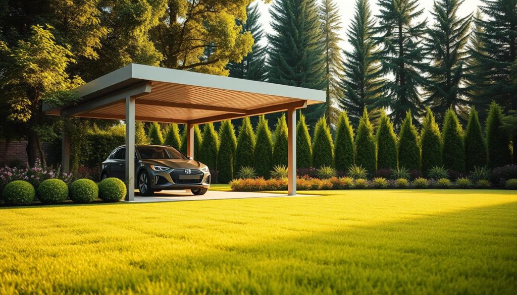 Carport als Ergänzung