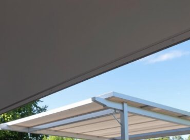 Carport Dachfolie verlegen