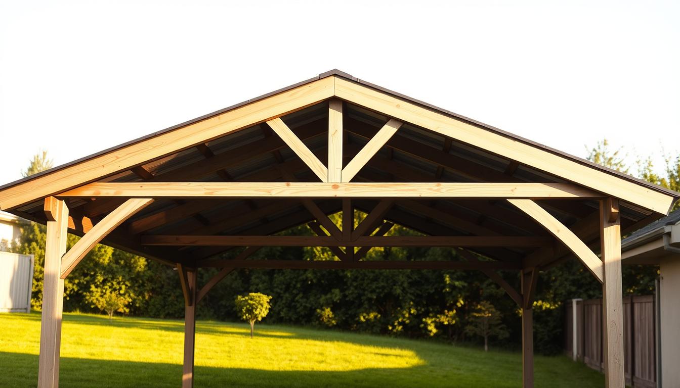 Carport Dachkonstruktion verstärken