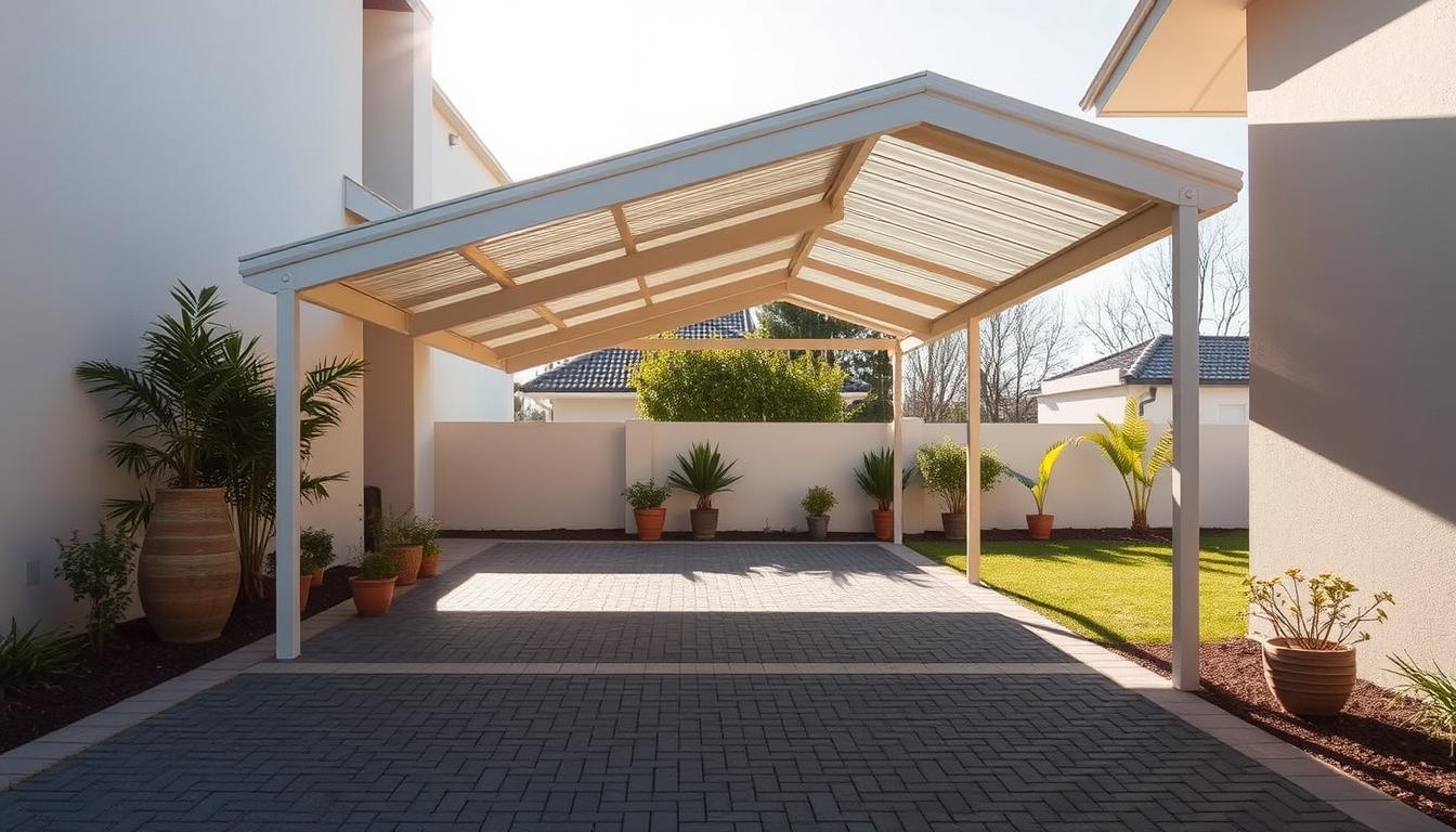 Carport Dachneigung bestimmen