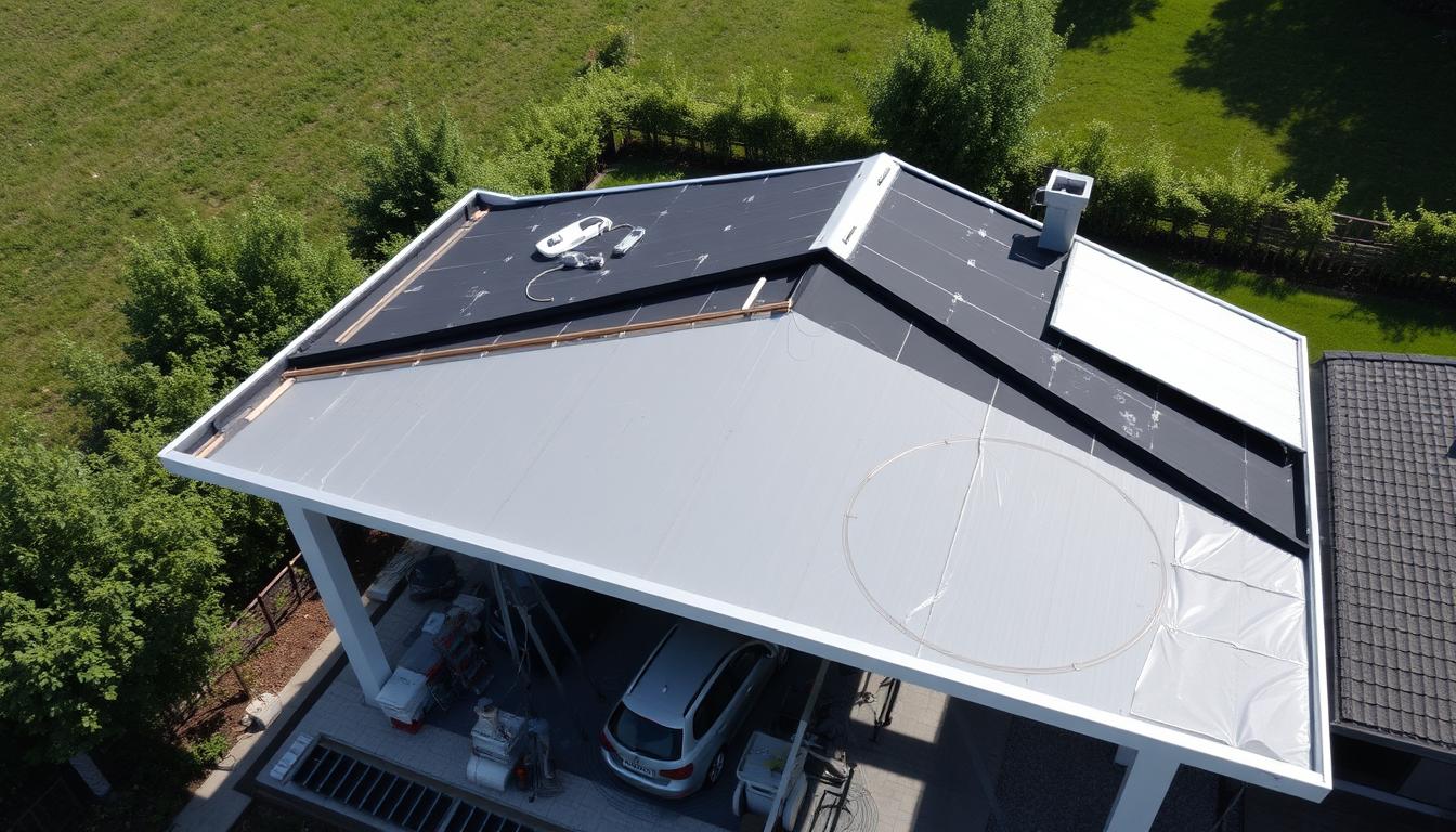 Carport Dachsanierung planen