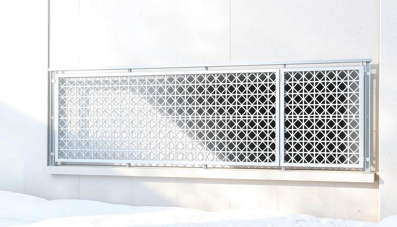 Carport Schneefangsystem installieren