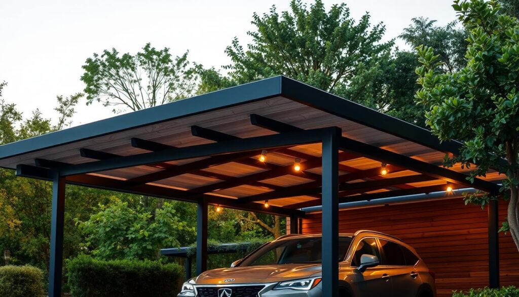 Kosten sparen bei Carport Dacheindeckung