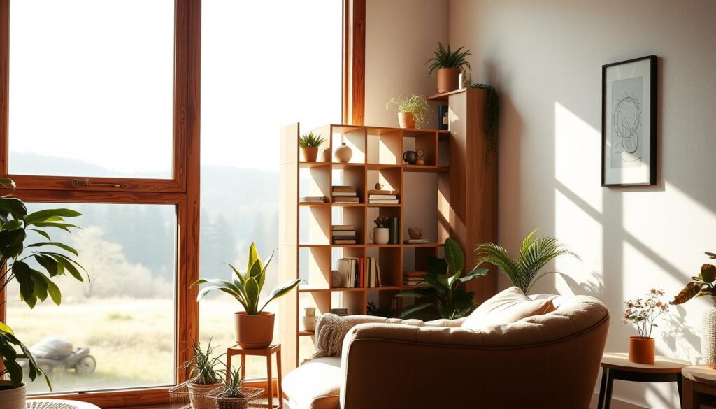 Natürliches Licht durch Fenster