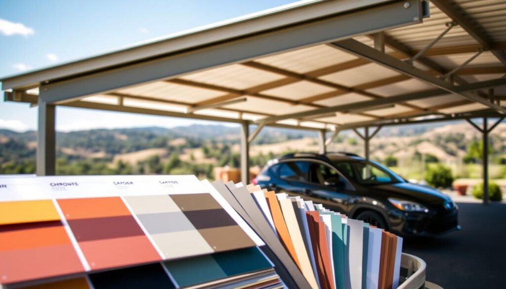 Schritte zur Auswahl der richtigen Carport Dachfarbe