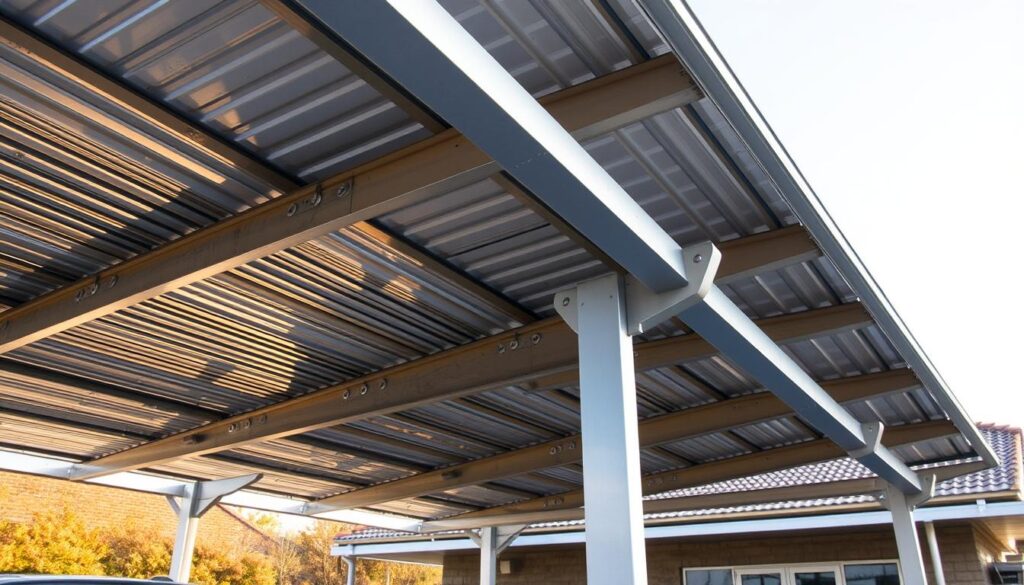 Technische Details Carport
